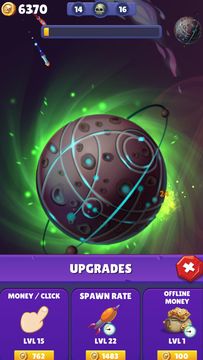 Idle Space Destroyer Game Screenshot