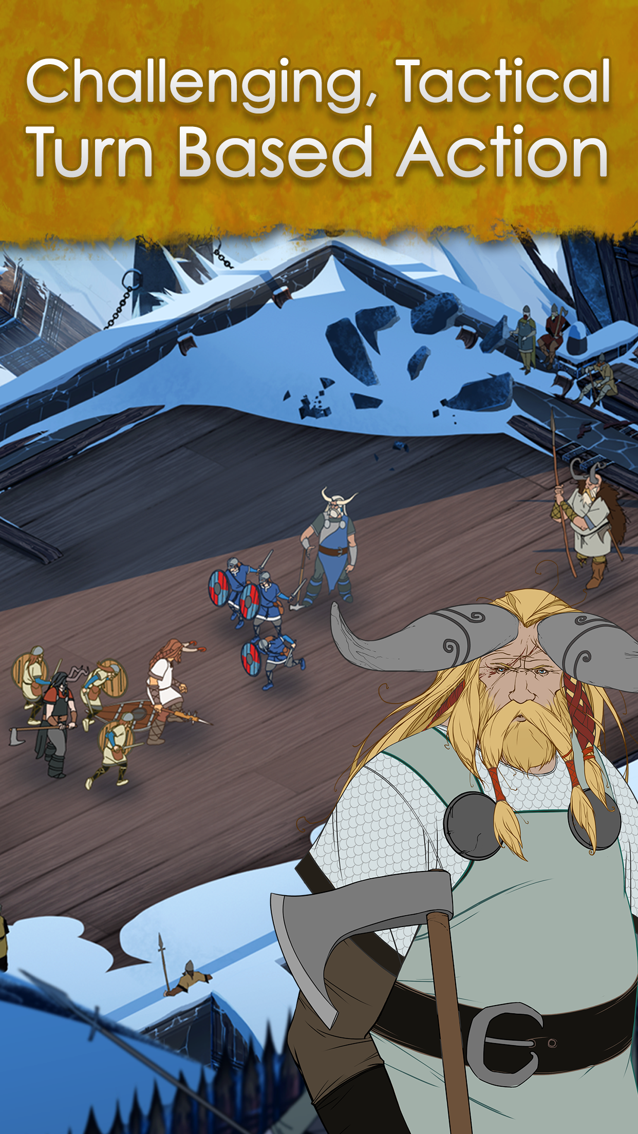 Скриншот игры The Banner Saga