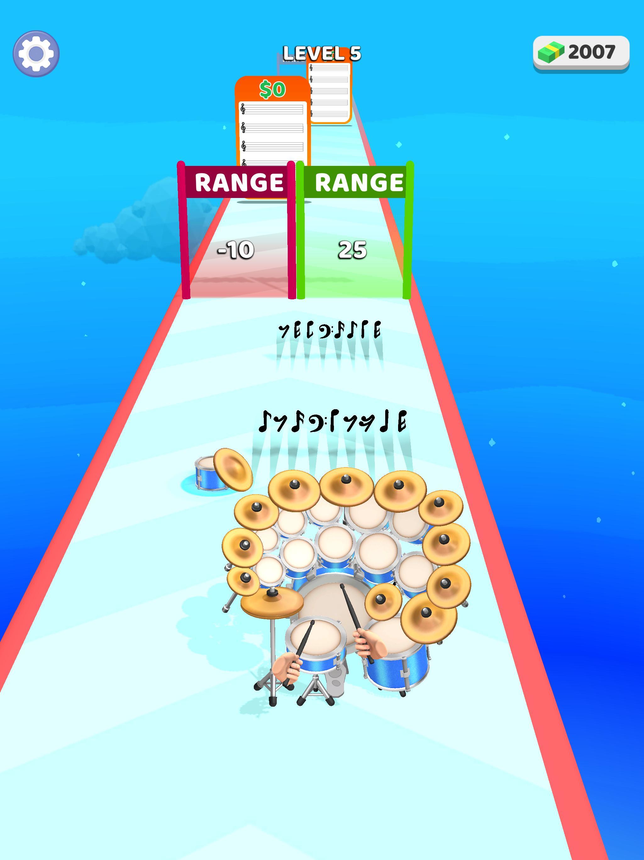 Drum Shooter 게임 스크린샷