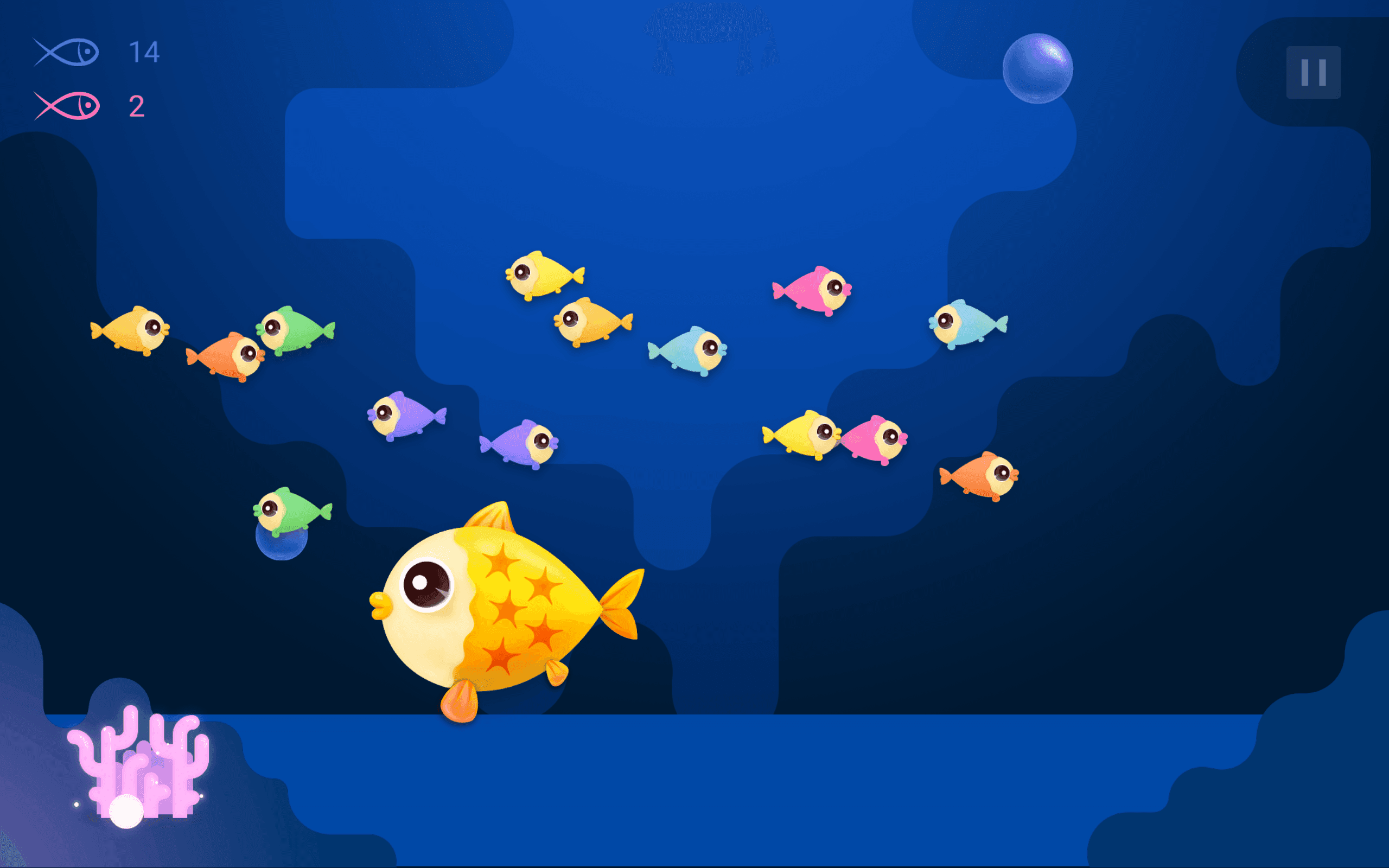 泡泡魚樂園-小小水族館 遊戲截圖