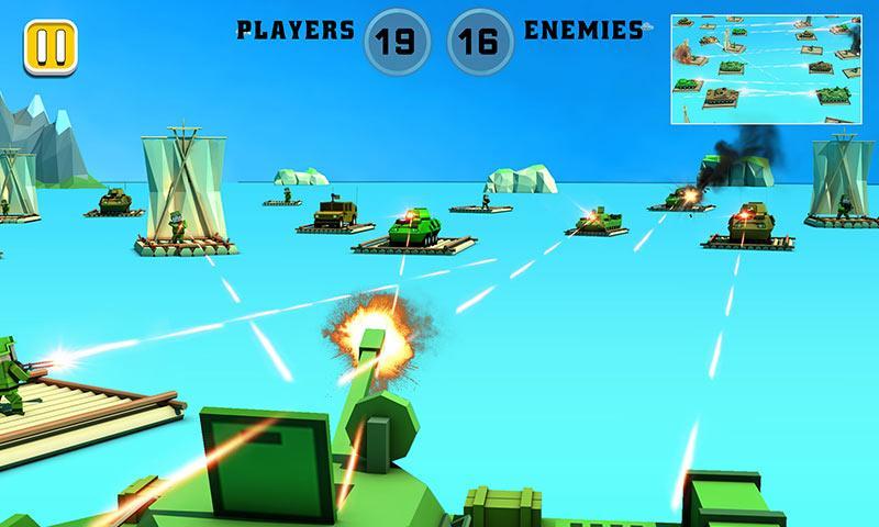 Screenshot 1 of बेड़ा लड़ाई सिम 2017 1.3