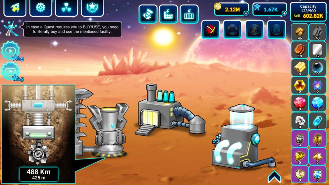 Screenshot of DrillKing - New Frontier
