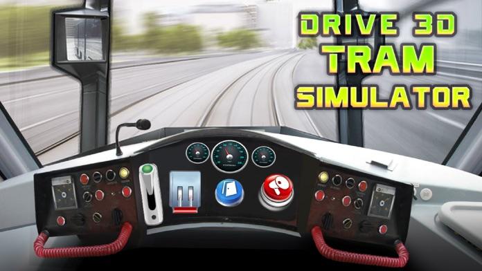 Drive 3D Tram Simulator Game Screenshot