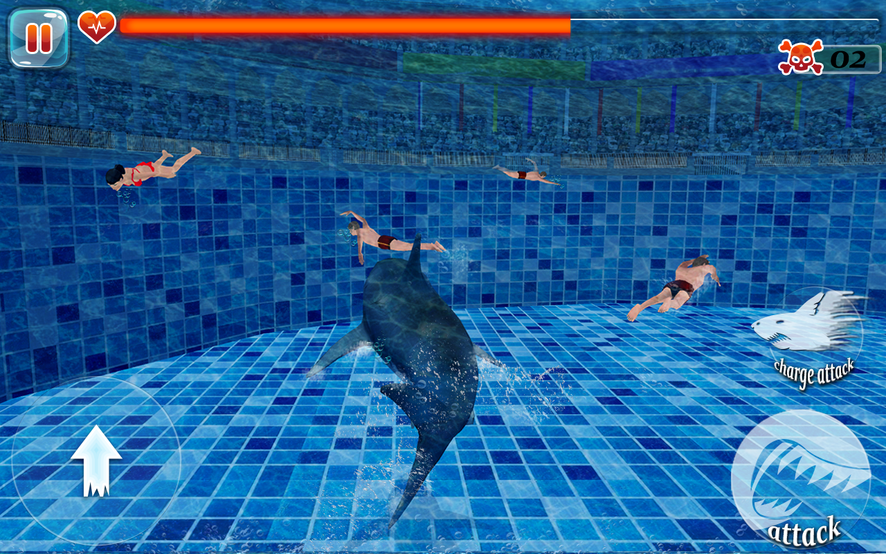 Scary Shark Evolution 3D 게임 스크린샷