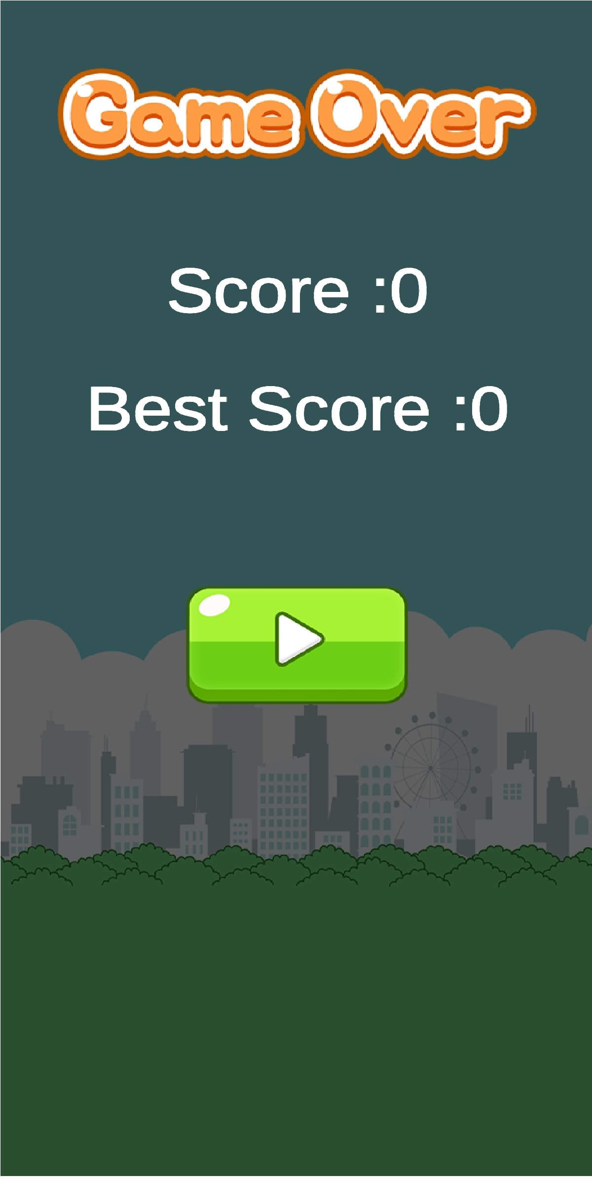 Captura de Tela do Jogo MJLappy Bird