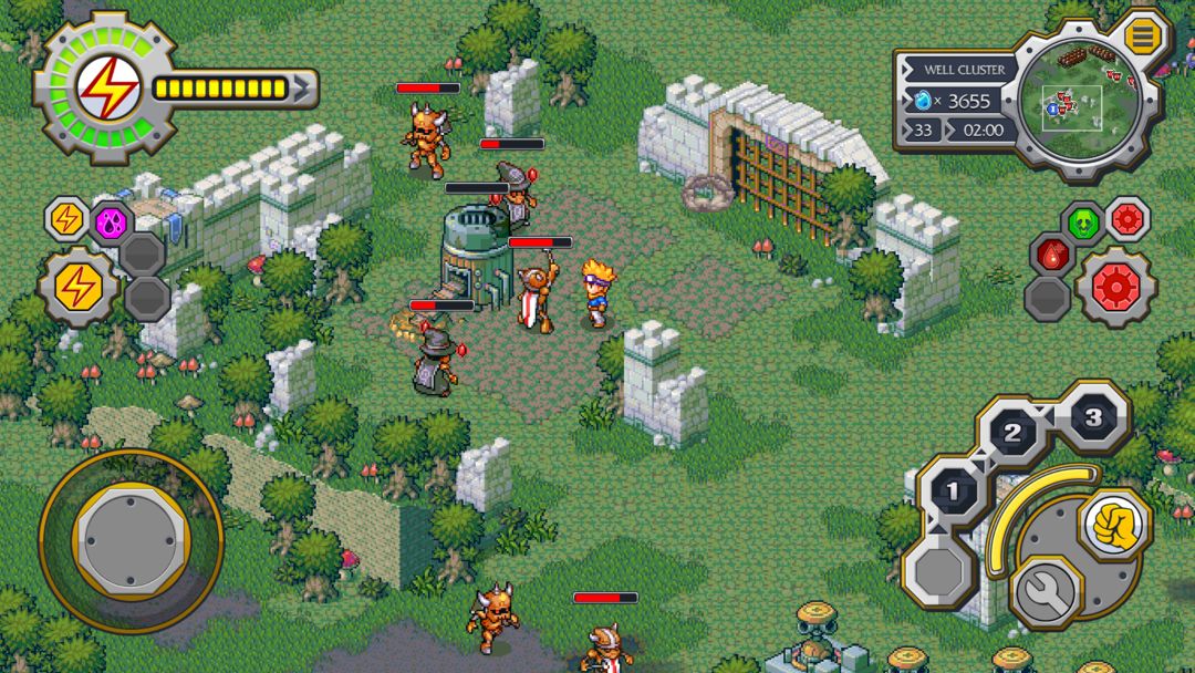 Lock's Quest screenshot game