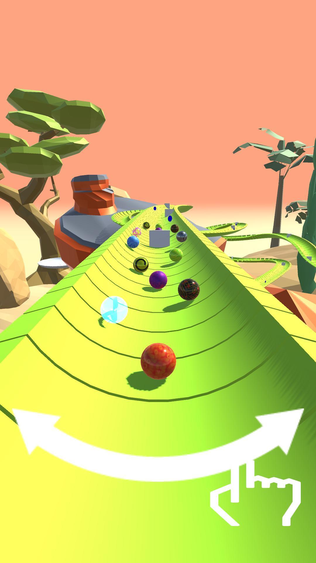 Screenshot of Marble Race!