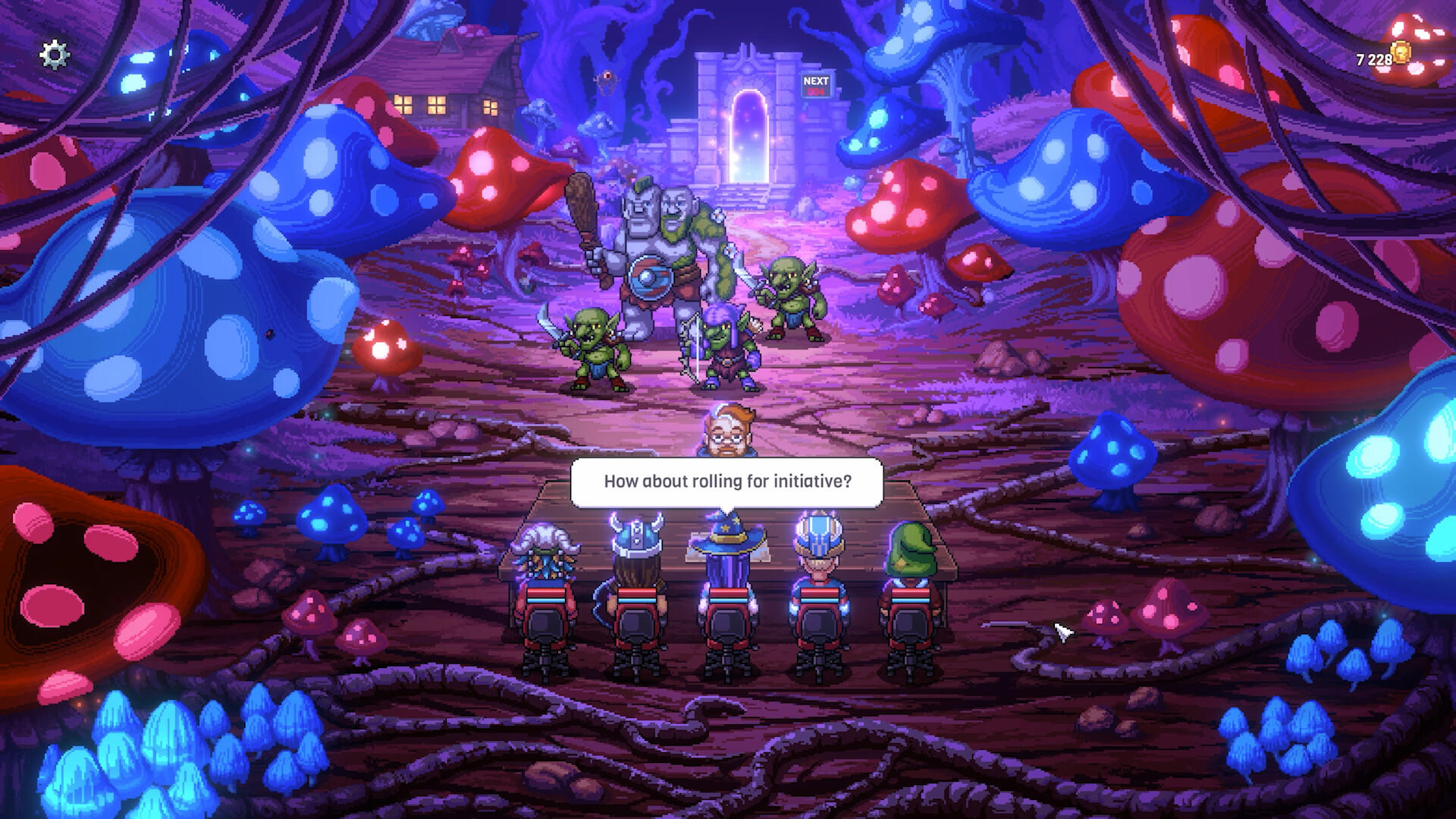 Knights of Pen and Paper 3 Game Screenshot