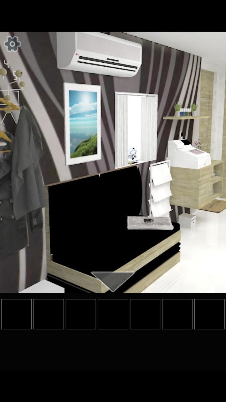 Escape from the barber room. Game Screenshot