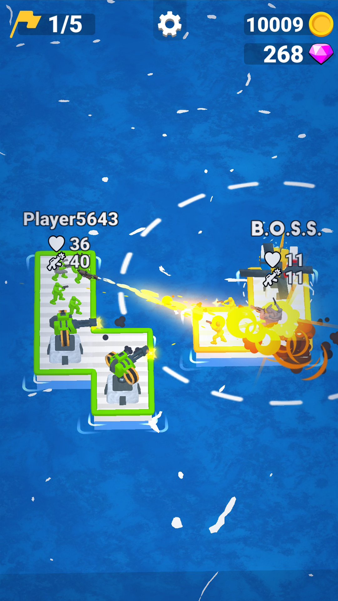 Naval Blitz: pacific fleet Game Screenshot