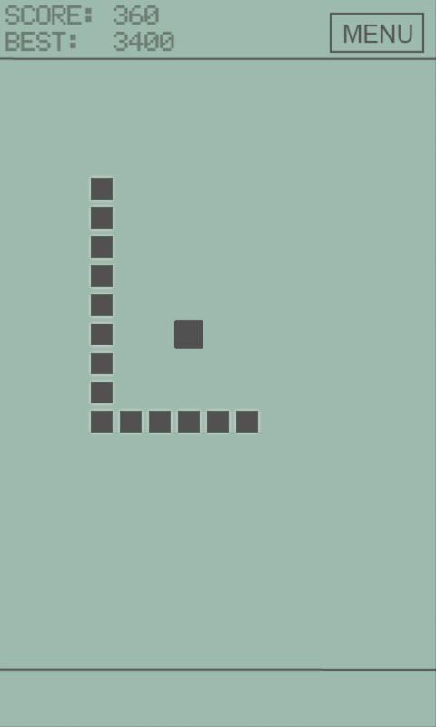 Snake 1997 Game Screenshot