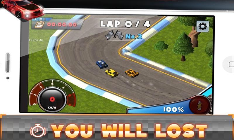 Finger Racer Game Screenshot