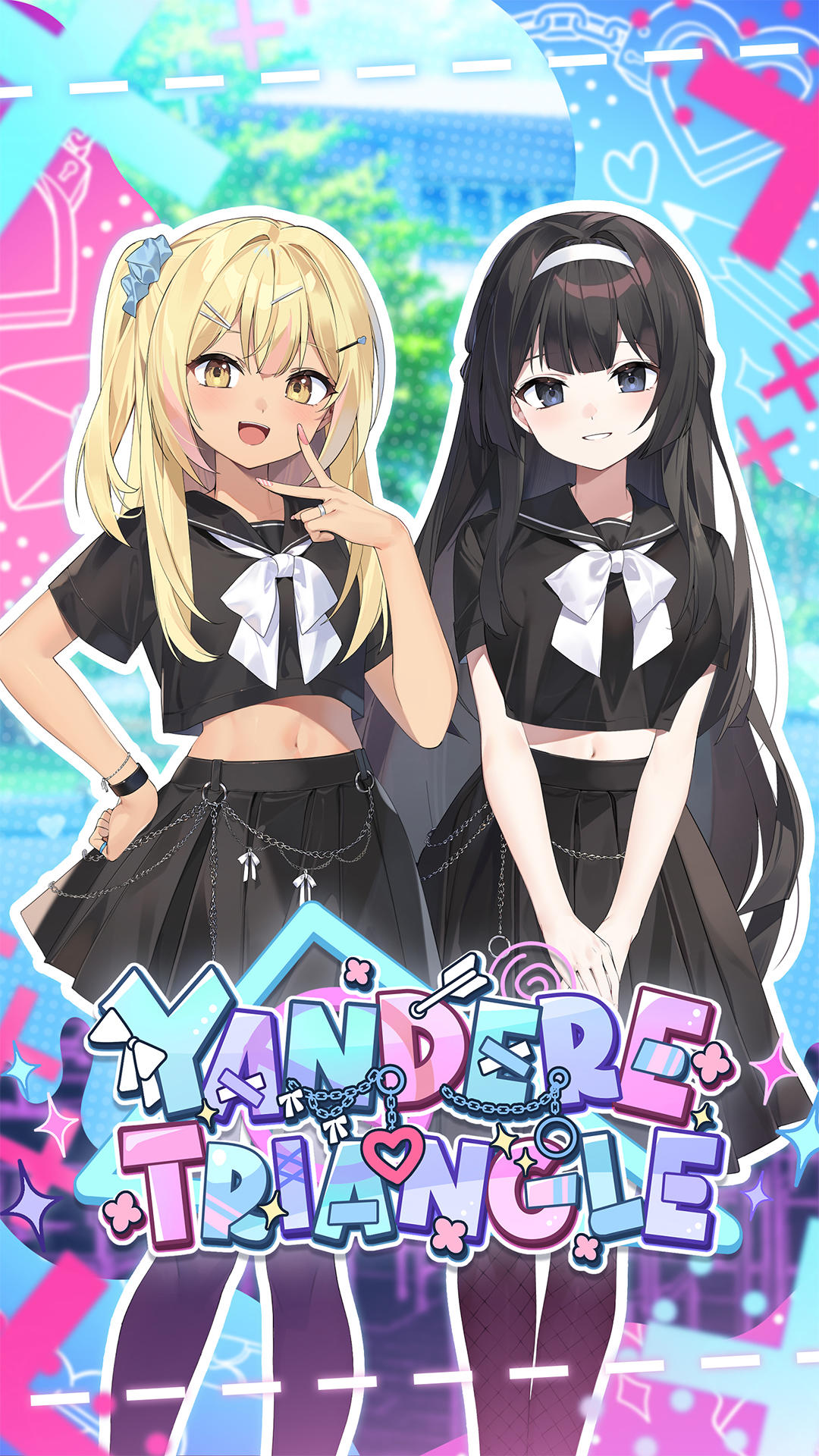 Yandere Triangle Game Screenshot