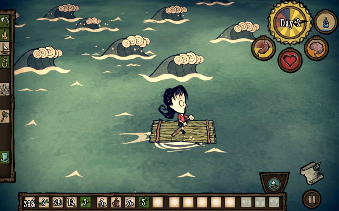 Don't Starve: Shipwrecked 게임 스크린 샷