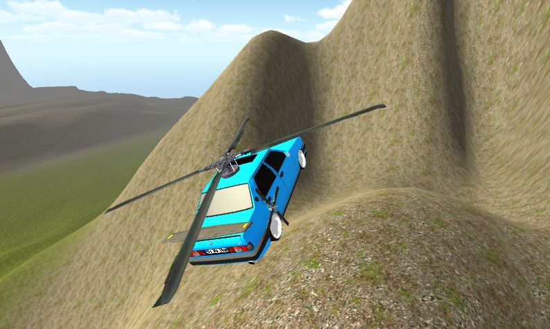 Flying Car : Helicopter Car 3D遊戲截圖