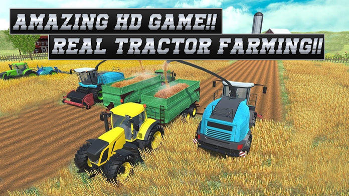 Farming Tractor Sim 2018 Pro Game Screenshot