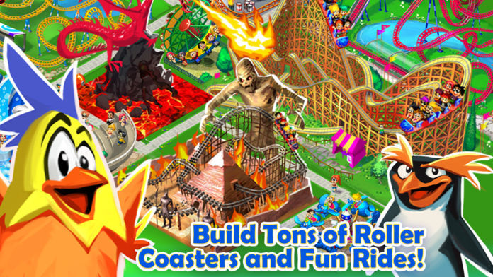 Happy Park™ - Best Theme Park Game for Facebook and Twitter 게임 스크린 샷