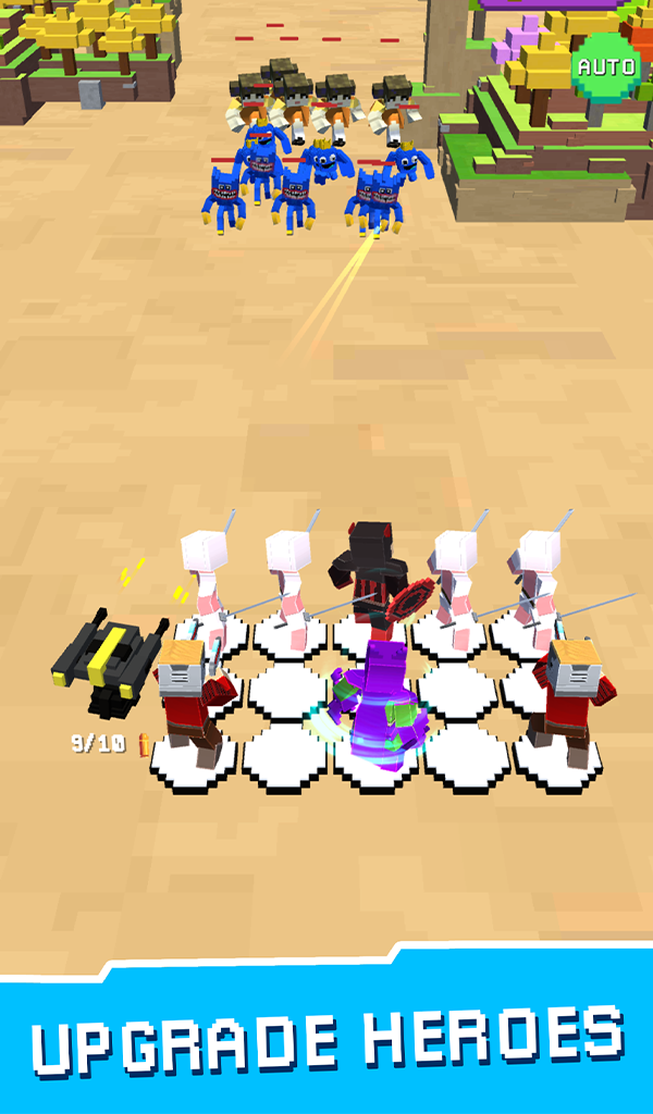 Superhero Craft: Merge Battle Game Screenshot