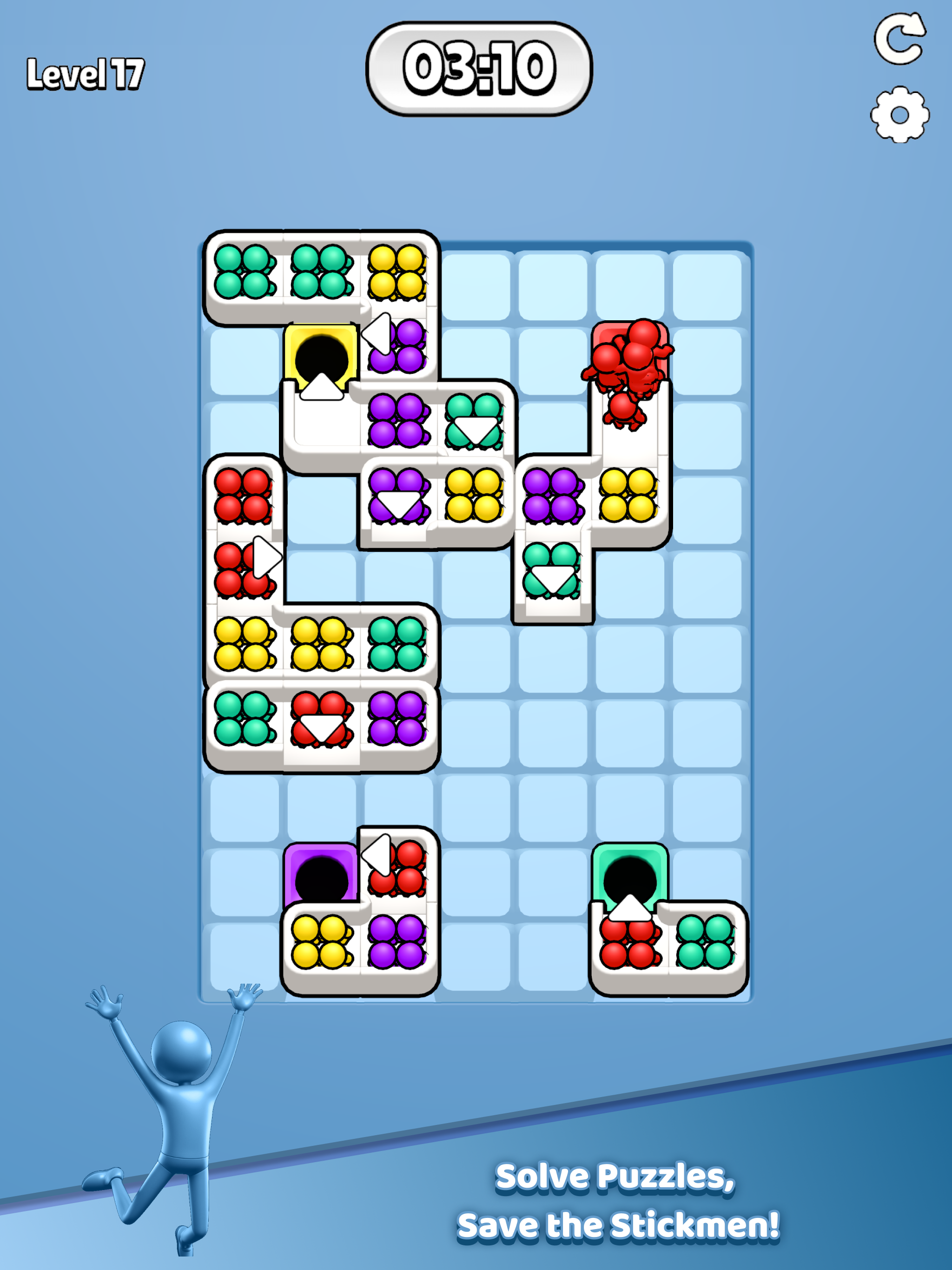 Block Rescue Jam Game Screenshot