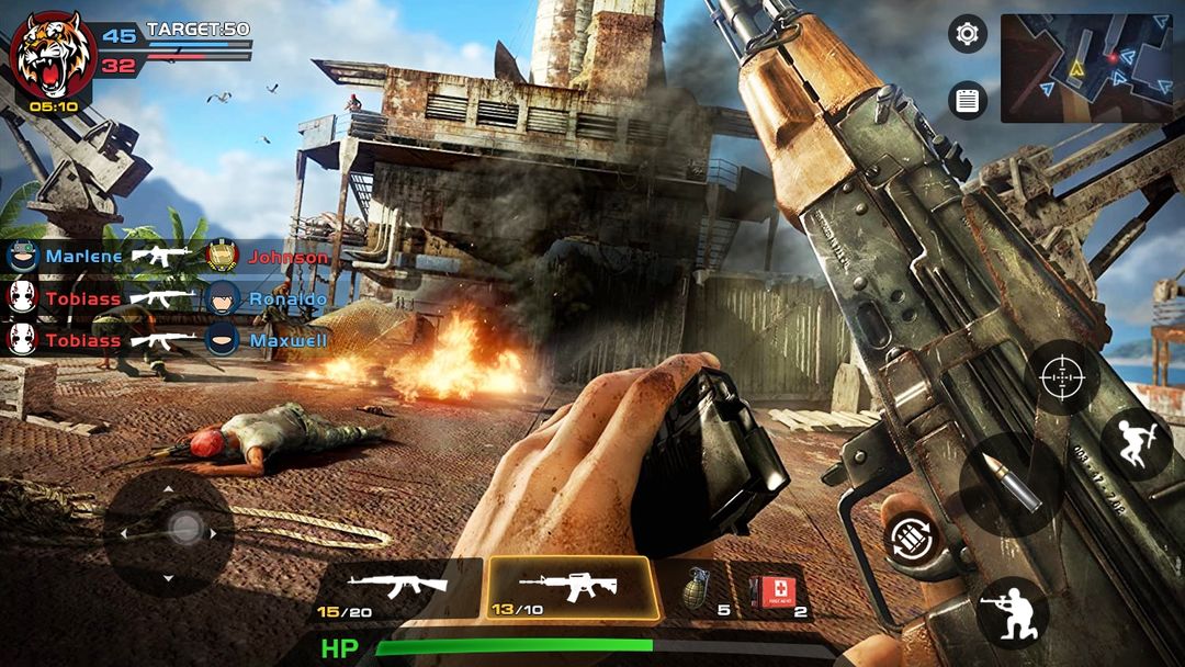 致命一擊:最後一戰 - 经典反恐射擊遊戲遊戲截圖