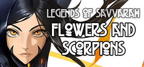 Banner of Legenden von Savvarah: Blumen und Skorpione 