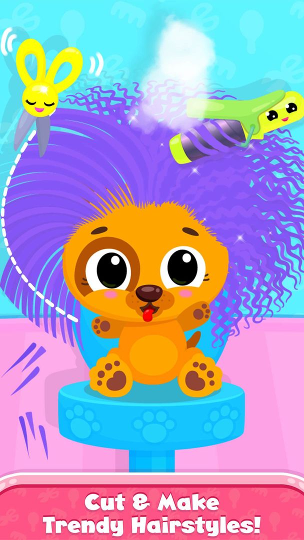 Cute & Tiny Hair Salon - Baby Pets Get Makeovers screenshot game