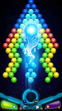 Bubble Shooter Space Pro Game Screenshot