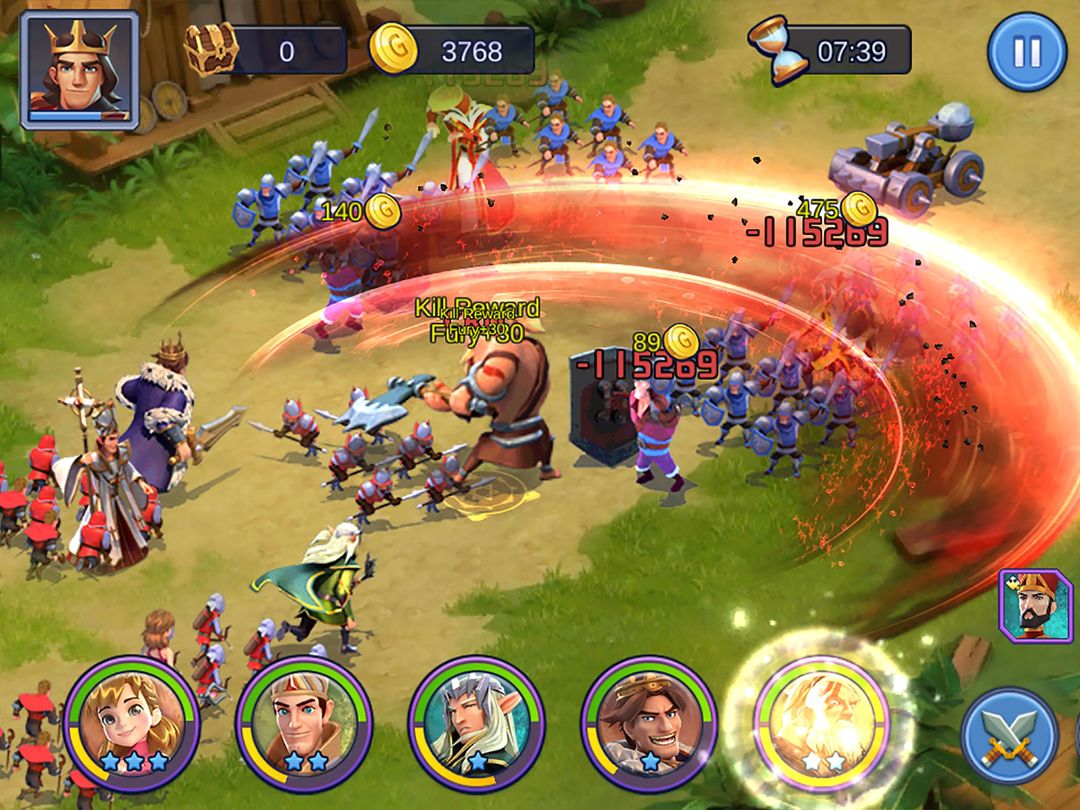 Screenshot of Final Heroes