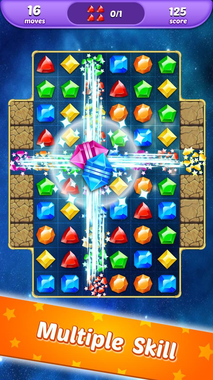 Gems Match 3: Puzzle Mania Game Screenshot
