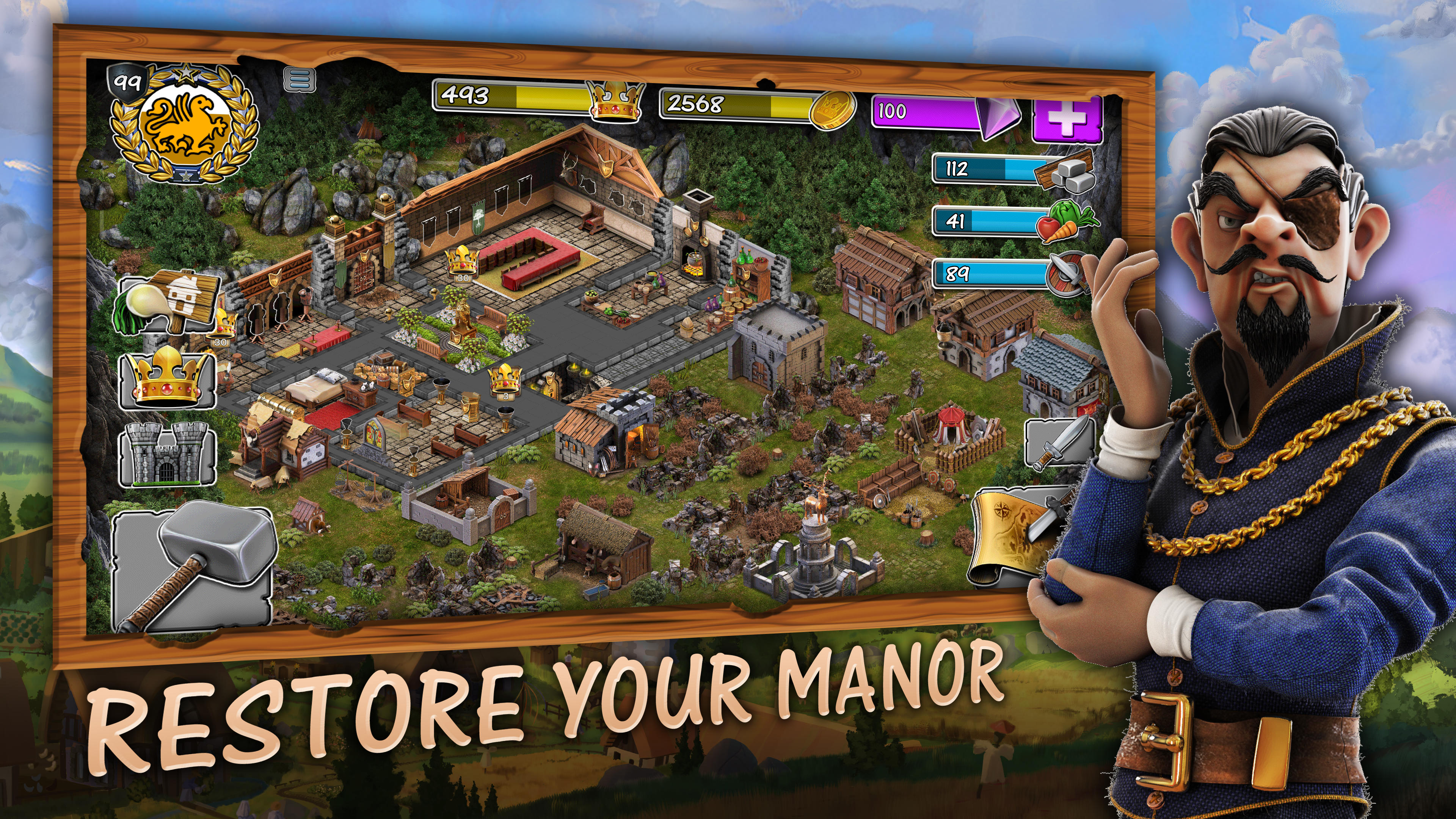 Stronghold Castles Game Screenshot