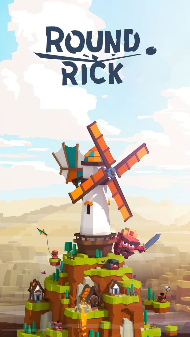 Round Rick Hero - New Bricks Breaker Shot 게임 스크린 샷