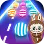 Labubu Dancing Ball Color Road 아이콘