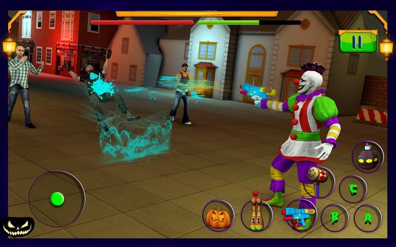 Scary Clown : Halloween Night Game Screenshot