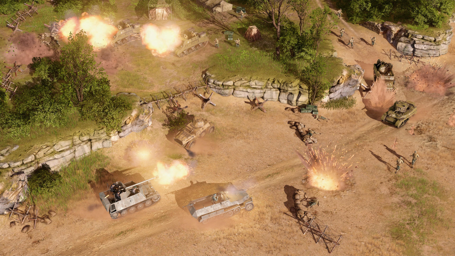 Screenshot of Men of War II