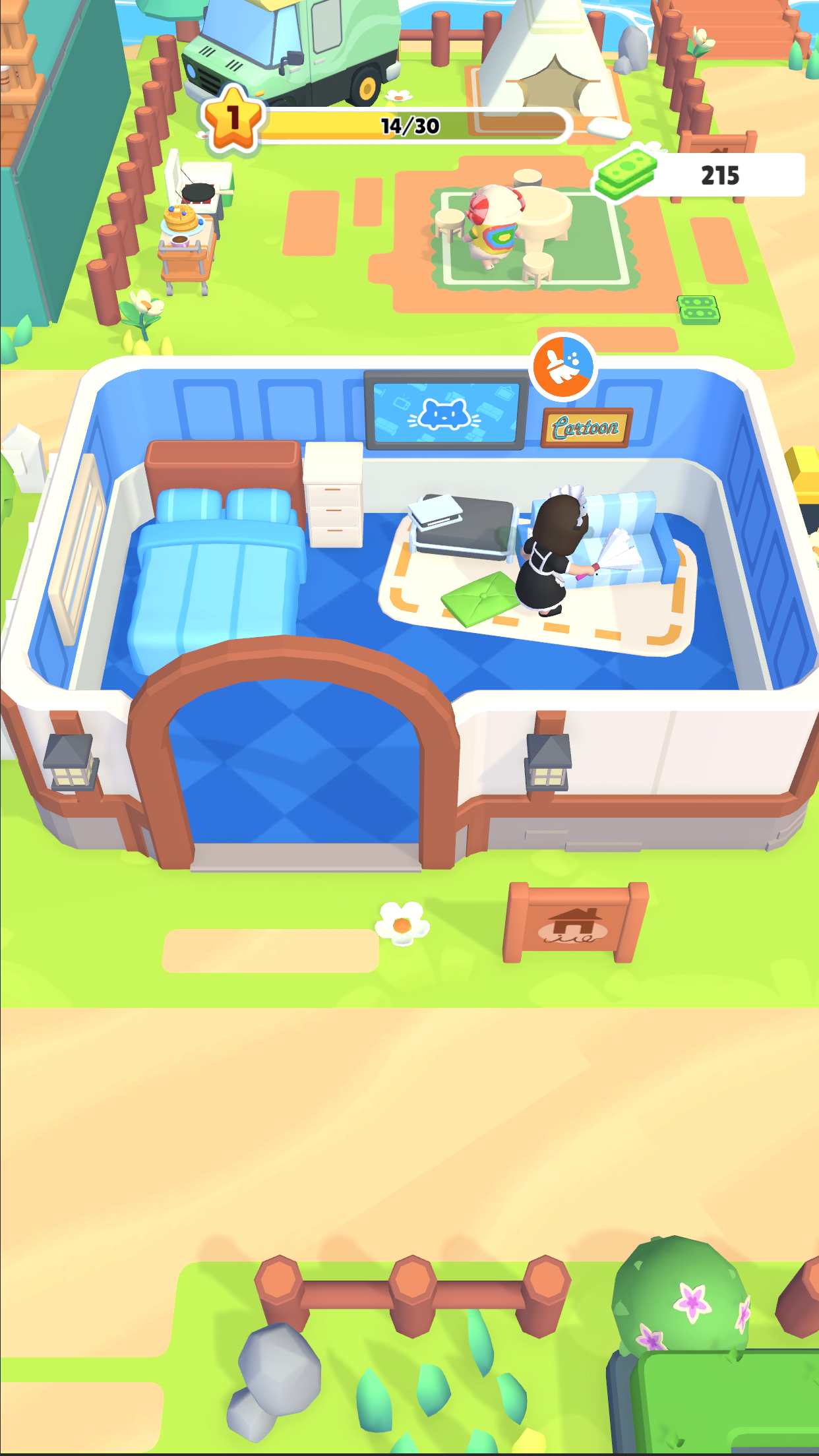 Hotel Rush Game Screenshot