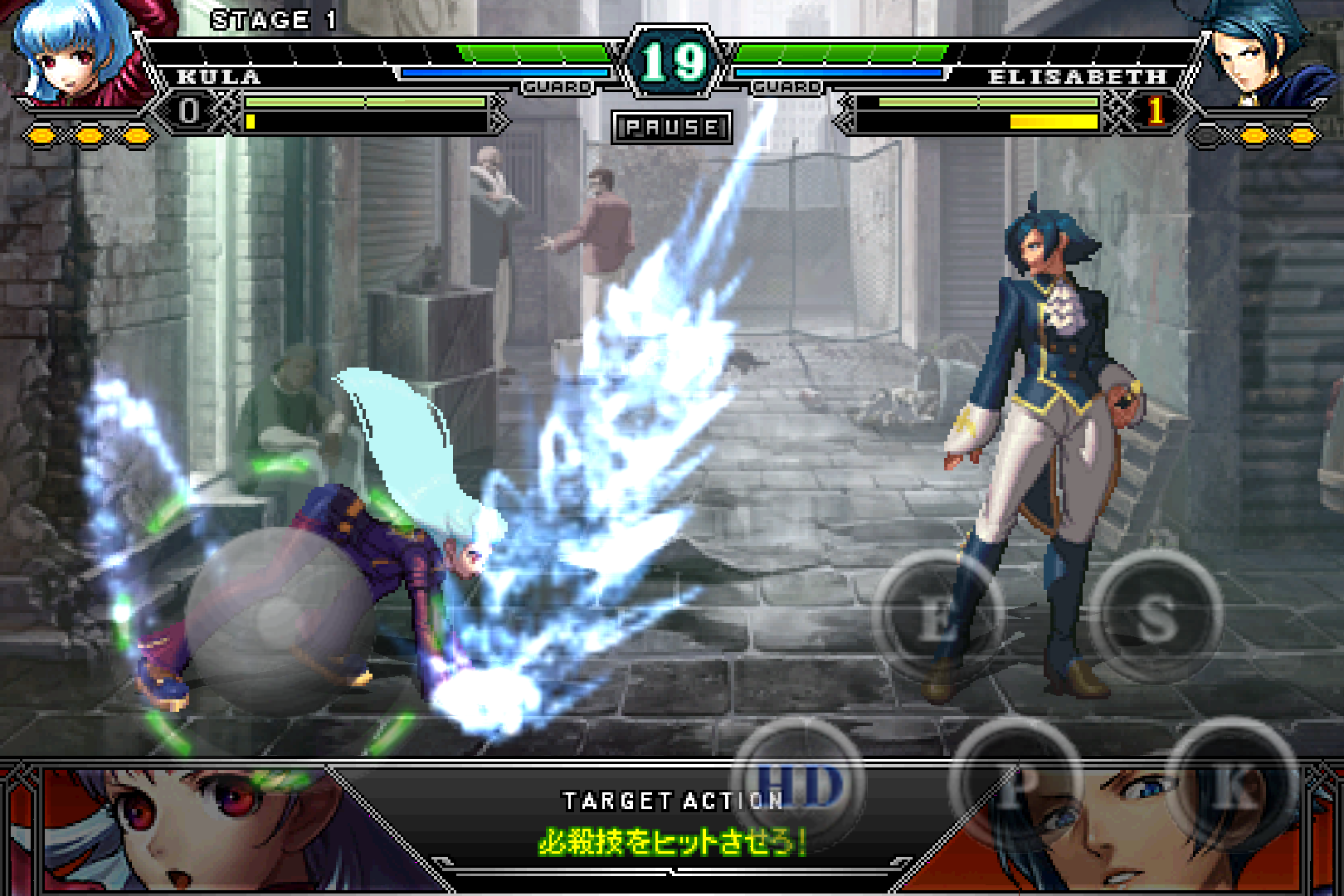 THE KING OF FIGHTERS-A 2012 ゲームのスクリーンショット