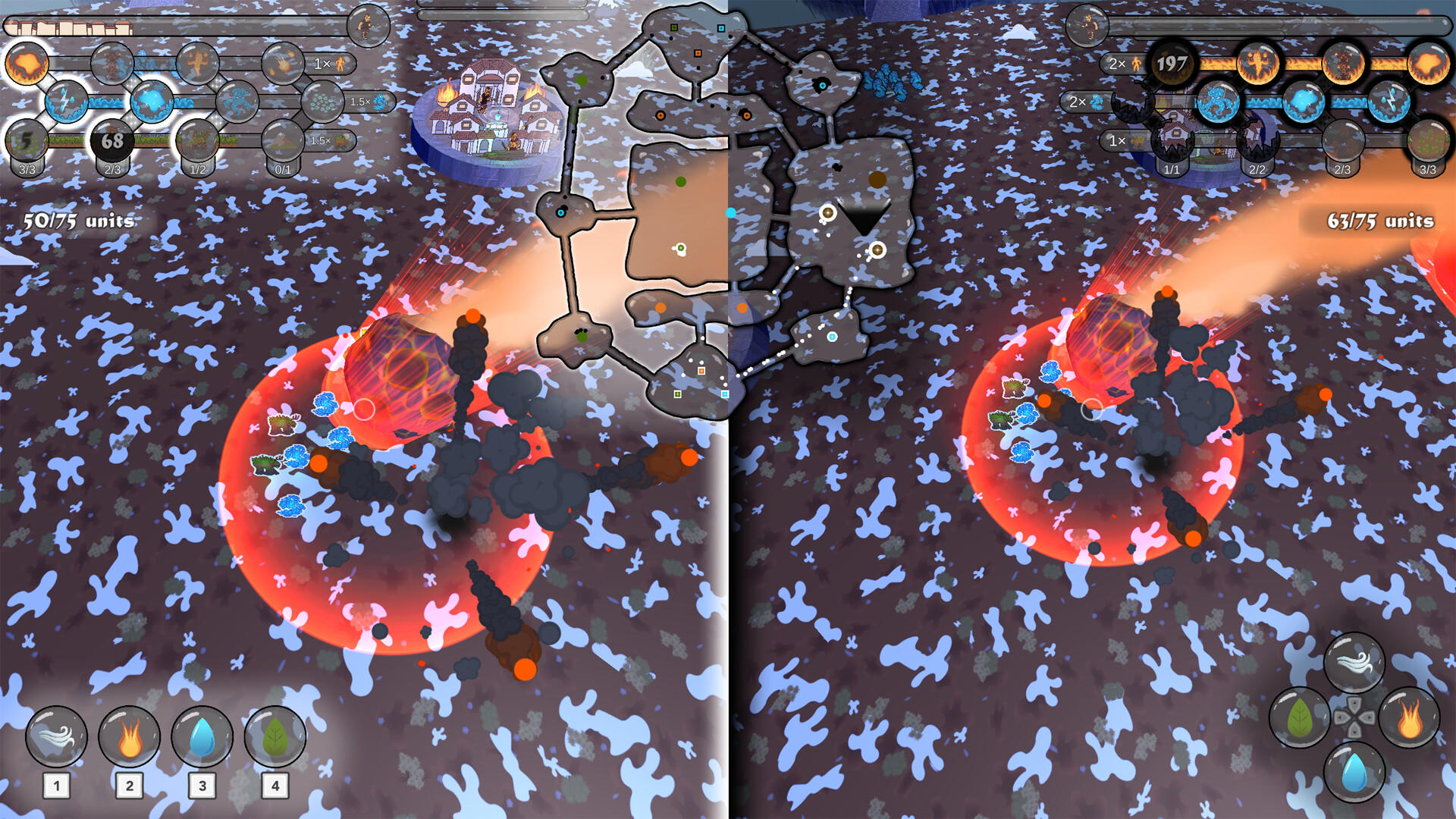 Elemental Engagements Game Screenshot