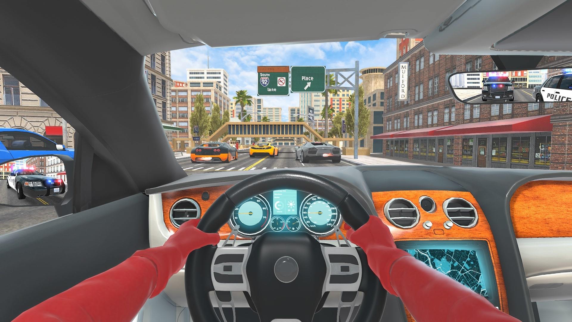 Street Racing Car Driver Game Screenshot
