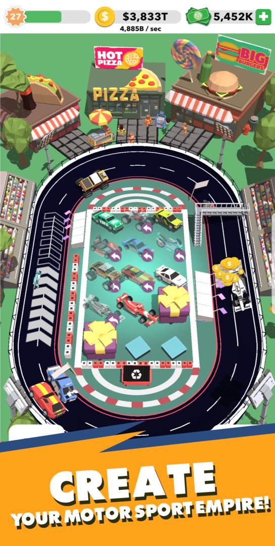 Screenshot of Merge Cars 3D