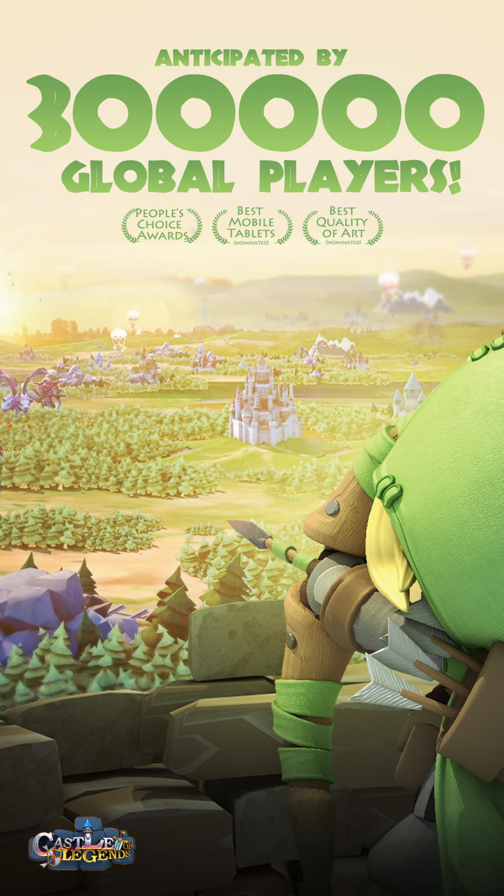 Castle of legends Game Screenshot