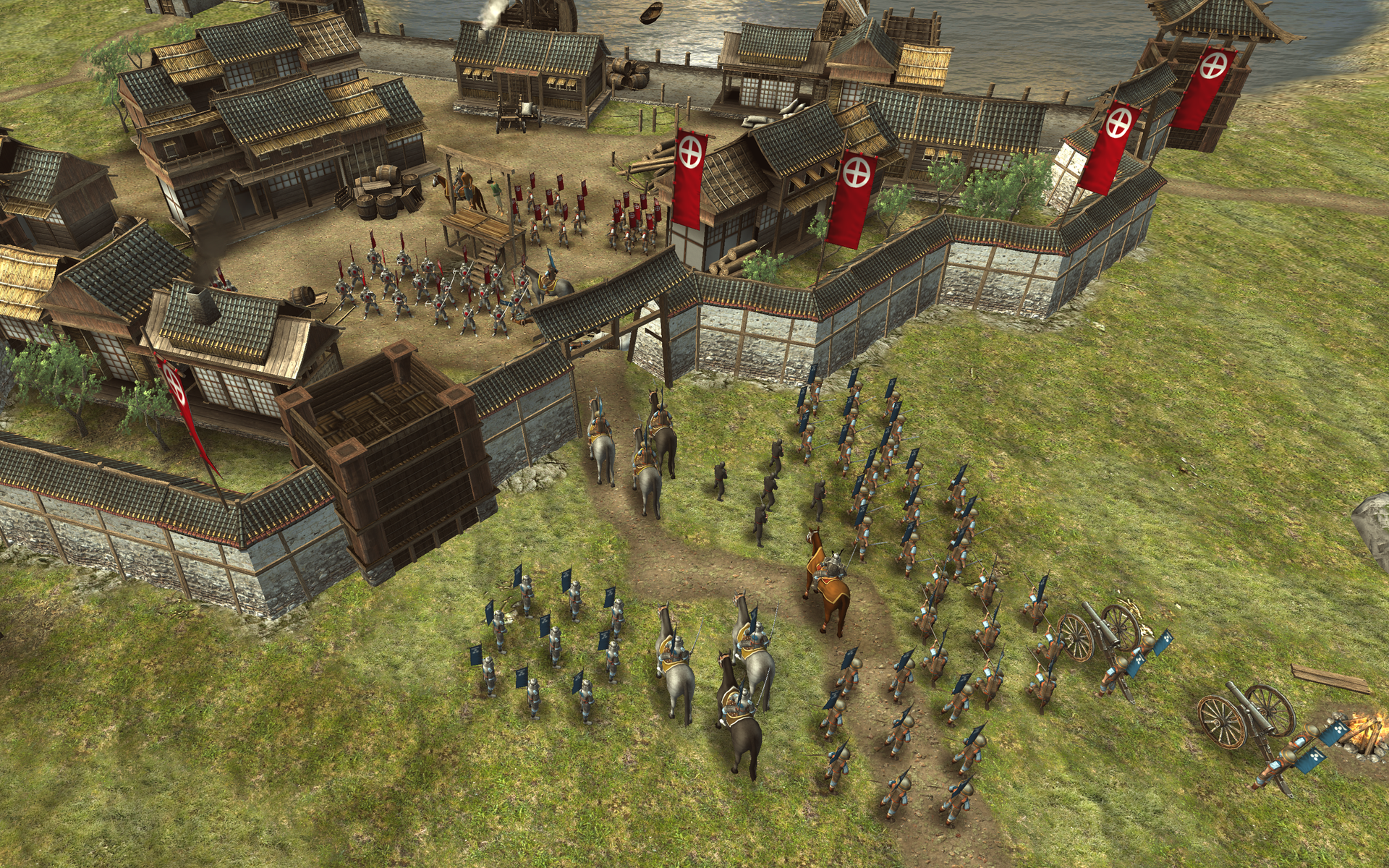 Shogun's Empire: Hex Commander Game Screenshot