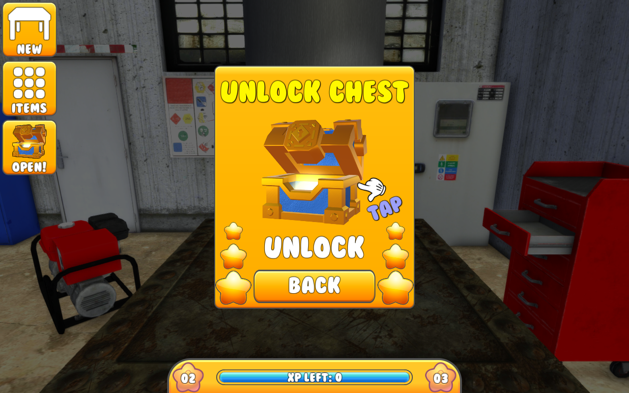 Hydraulic Press Simulator : Little Inferno Game Screenshot