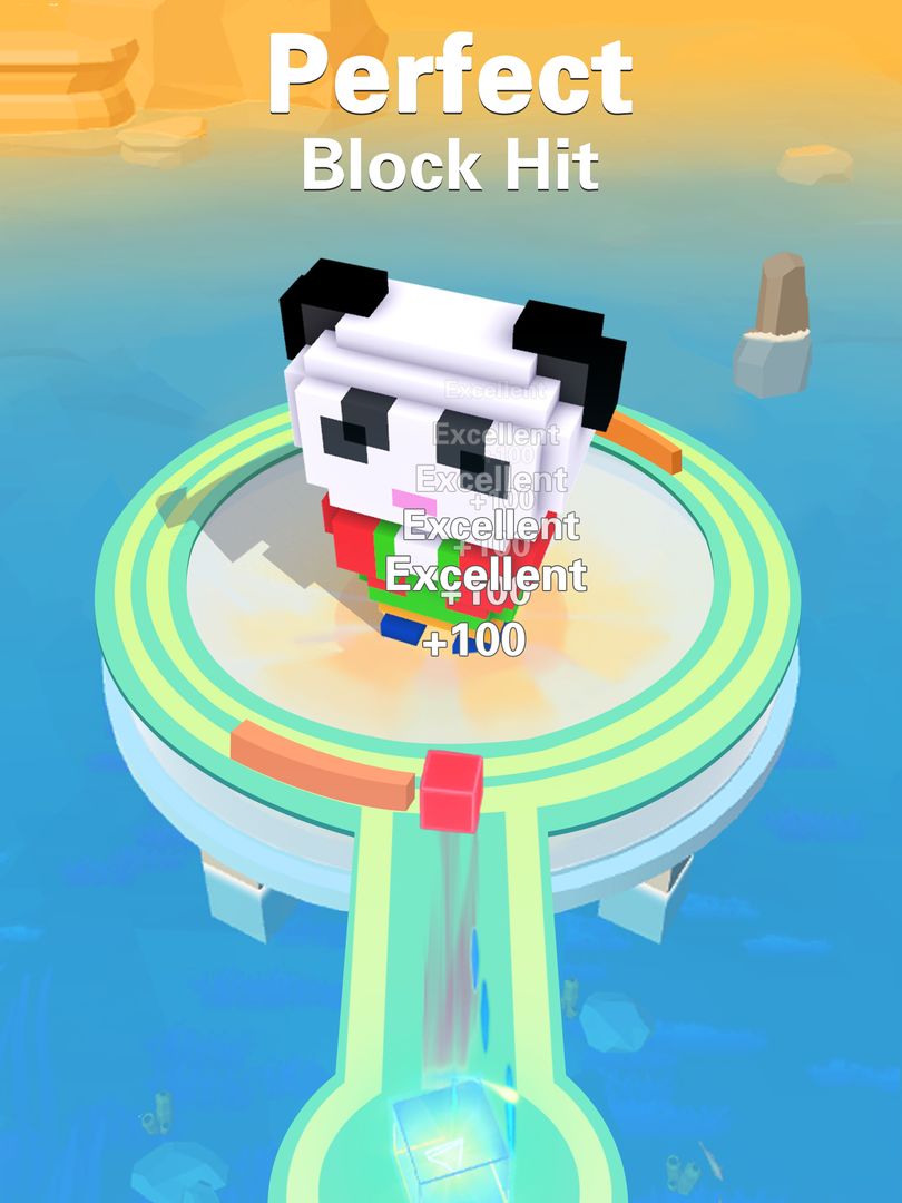 Screenshot of Fire Cubes 3D