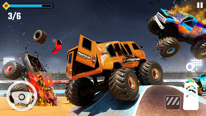 Monster Truck Racing Stunt Game Screenshot