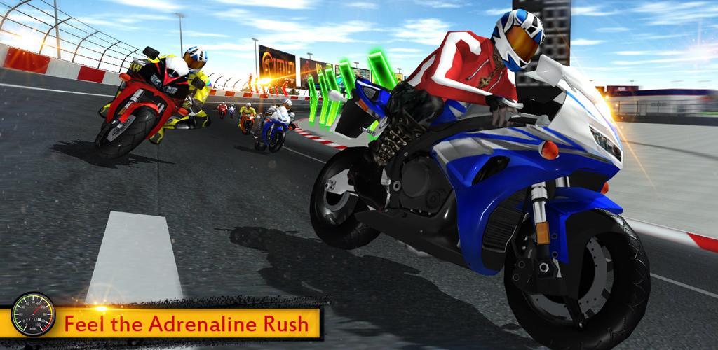 Banner of 自行車比賽3D：摩托車遊戲 700132