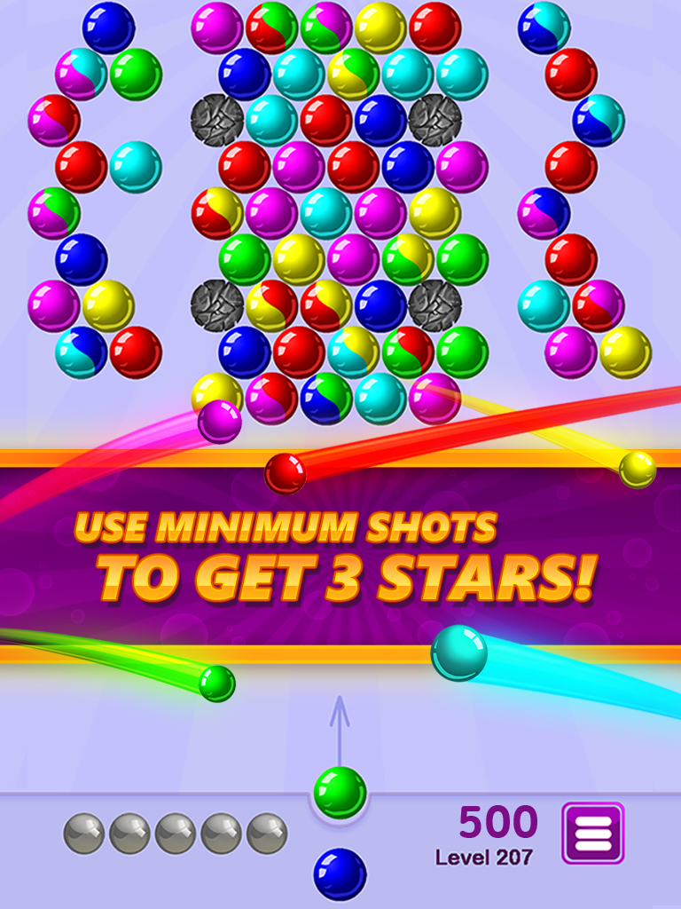 Bubble Shooter 2 - 600+ Levels Game Screenshot