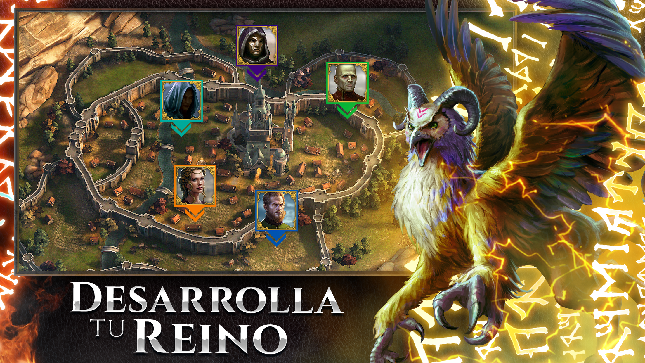 Captura de Pantalla del Juego Rival Kingdoms: Nación Ruina