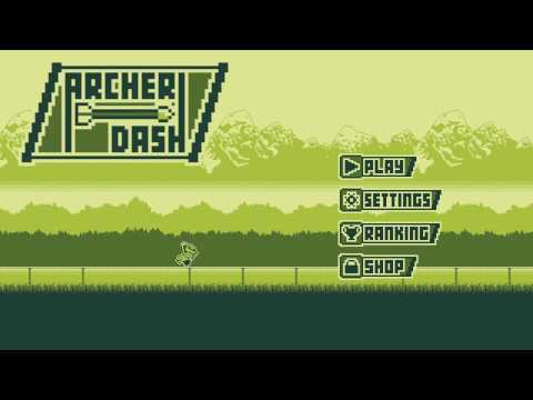 Screenshot dari video Archer Dash 2 - Retro Runner