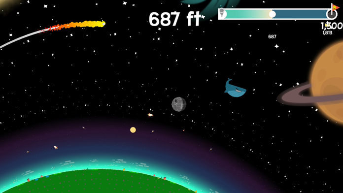 Golf Orbit Game Screenshot