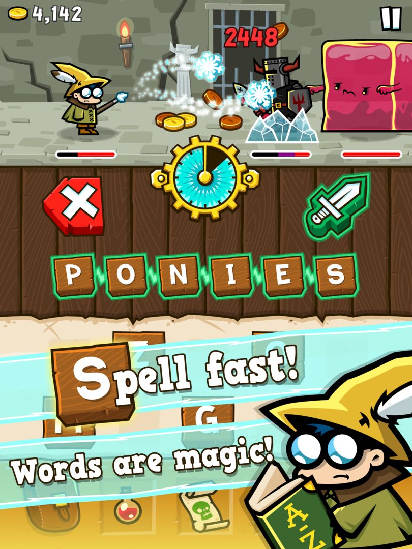 Spellspire screenshot game